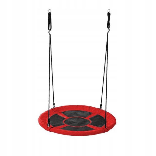 Timeless Tools Hängeschaukel in Kreisform 90 cm – rot, ohne Zelt