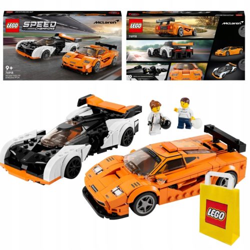  LEGO Speed Champions 76918 McLaren Solus GT und McLaren F1 LM + VP Papiertüte LEGO 6315792 Mittel