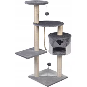    Hoher Kratzbaum, Bett, Kratzbaum, Turm Funfit Home&Office 101 - 160 cm