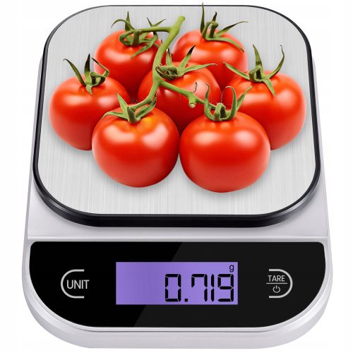  LTC WG115 Küchenwaage PRÄZISIONSKÜCHENWAAGE silber/grau 5 kg