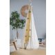 SWING COCOON CREME FRINGE Durchm. 70 cm