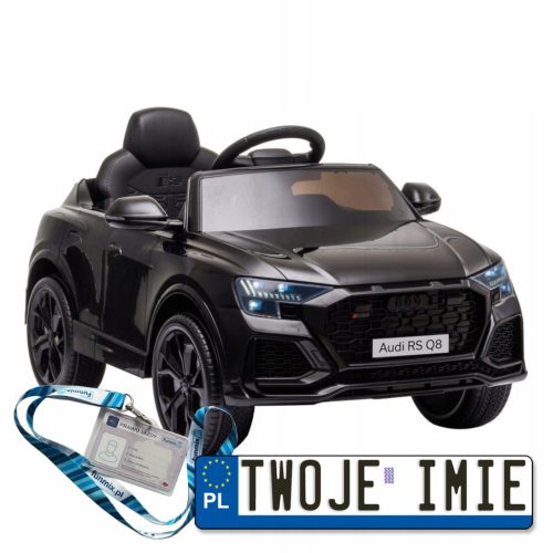  Audi RS Q8 Batterieauto, schwarz