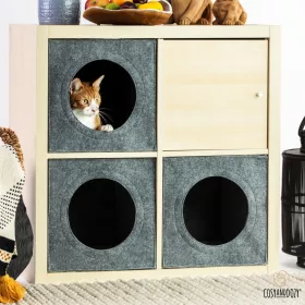  HolyCube Katzenbett aus Filz für den IKEA Kallax-Einsatz