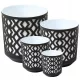  Blumentopf Lamela 14 cm x 14 x 15 cm Durchmesser 14 cm Kunststoff weiß, schwarz + 3 weitere Produkte