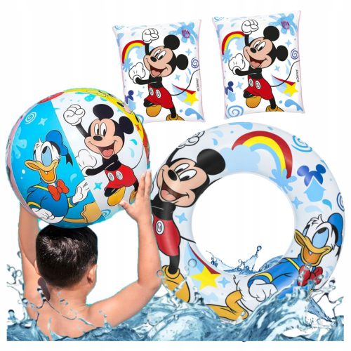 Disney Mickey and Friends Schwimmring 56 cm + 2 weitere Produkte