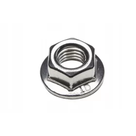 FLANSCHMUTTER M10 - INOX A2 DIN 6923 100 Stk