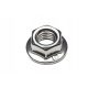 FLANSCHMUTTER M10 - INOX A2 DIN 6923 100 Stk