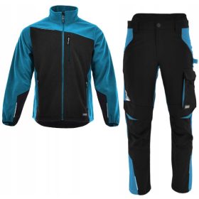   Sara CRAFTER/COMFORT PLUS PETROL lange Arbeitshose, Größe 46