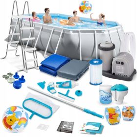 Intex rechteckiger Rahmenpool 503 x 274 cm