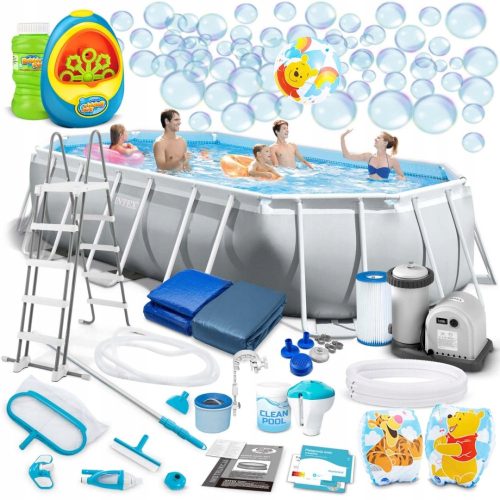 Intex ovaler Rahmenpool 503 x 274 cm