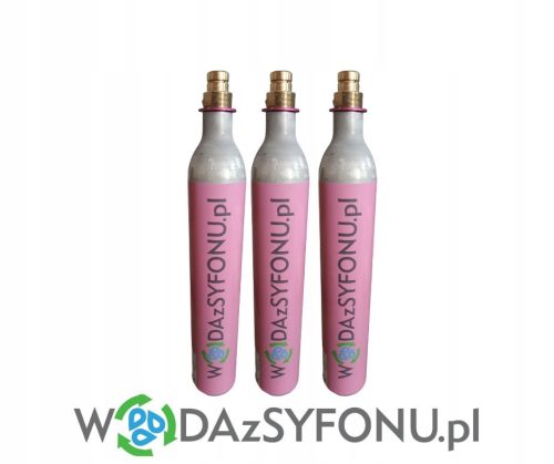  CO2-Wassersiphonflasche 425 g, rosa