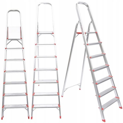 Ondragon-Leiter 3,45 m Aluminium