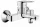  Grohe BauEdge Einhebel-Wand-Badewannenarmatur, Chrom
