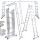 Ondragon-Leiter 6,7 m Aluminium