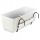  Prosperplast Blumentopf 38,6 cm x 15,4 x 1 cm weißer Kunststoff