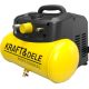 Ölfreier Kompressor Kraft&Dele KD1415 6 l 8 bar + Handschuhe, Arbeitshandschuhe, Vamp, Paar, 24 Stunden(1467)