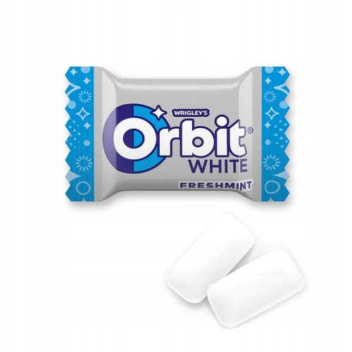 ORBIT® Mini White Freshmint Kaugummi, 2 Dragees pro Packung, 100 Stück