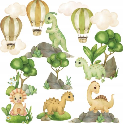  DINOSAURIER Wandaufkleber 50x100cm D8