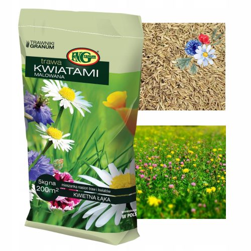  Dekogras, Grasmischung, Garten, Renovierung Eco Deco 200 m² 5 kg