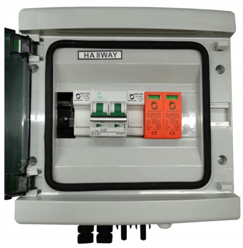  IP65-Schaltanlage DC 500 V PV-Photovoltaik-Stromversorgungsbox 1 String