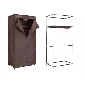    Gockowiak Kleiderschrank 5907439176496 75 x 160 x 50 cm Brauntöne