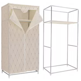    Gockowiak Kleiderschrank GARD VITTO GAJA BEIGE 75 x 160 x 50 cm Beigetöne