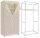  Gockowiak Kleiderschrank GARD VITTO GAJA BEIGE 75 x 160 x 50 cm Beigetöne
