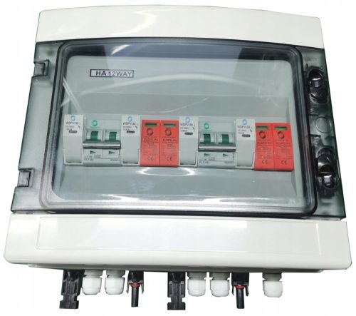 IP65-Stromversorgung, Sicherheitsschaltanlage, DC 500 V, PV, Photovoltaik, 2 Strings