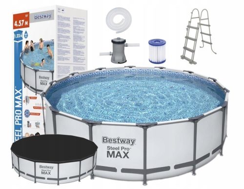 Bestway Rahmenpool 457x122 cm Steel Pro 56438