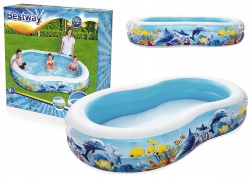 Bestway rechteckiger Erweiterungspool 262 x 157 cm