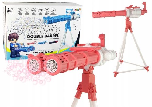 BUBBLE GUN BAZOOKA MASCHINE STATIV + FLÜSSIGKEIT