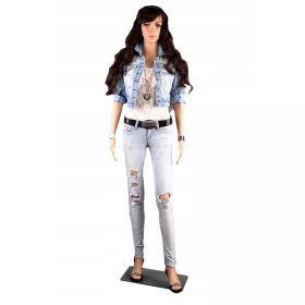 F5 beige Damenschaufensterpuppe