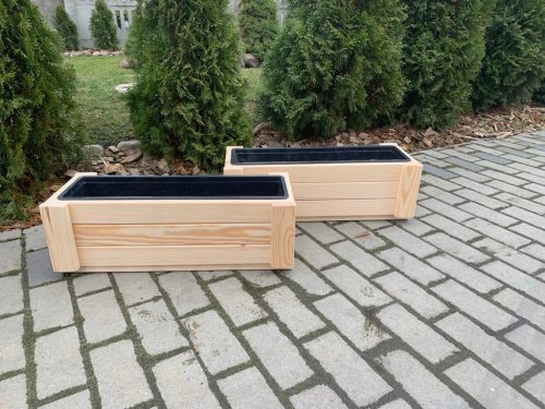 MDPL Blumentopf 62,5 cm x 25 x 20 cm Holz