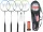 Schlägerset mit Federball WISH Racket Badmintonschläger