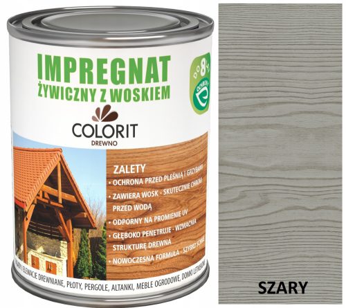 COLORIT HARZ IMPRÄGNIEREN MIT WACHS 5L GRAU