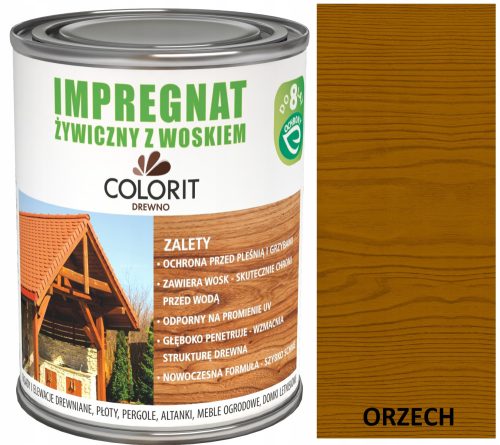 COLORIT Harzimprägnierung mit Wachs WALNUSS 5L