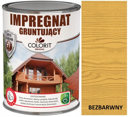 Colorit Holzimprägnierung Farblos 4,5 l