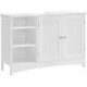 Badezimmer-Waschtischunterschrank, 90 cm, weiß