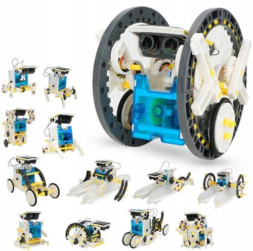  SOLARROBOTER-LÄDAGOGISCHES BAUSATZ 14in1