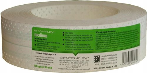  Mittleres amerikanisches Klebeband für Gipskartonplatten, 20 Meter
