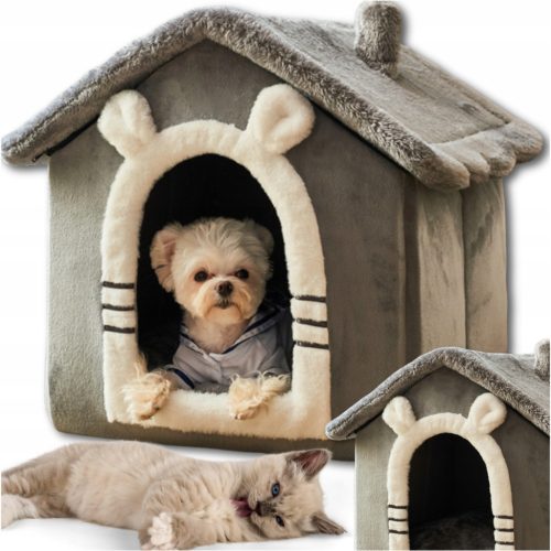  KATZE-HUNDE-HÜTTE, HUNDEBETT, HUD, BETT, BETT, SPIELER, KISSEN, COUCH