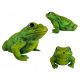  Gartenfigur, dekorativer Frosch und Kröte, 19x33x22cm, polnische Produktion