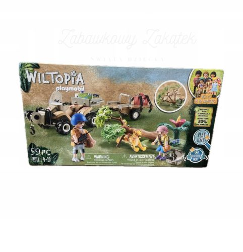  Playmobil Wiltopia 71011 Tierrettungsquad
