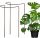  2× Stütze für Büsche, Blumen, Pflanzen Pergola D40 H60cm einzeln halbrund