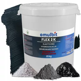   EMULBIT FLEX 2K KMB MASSE ZUR WASSERFESTIGKEIT MODERNE FORMEL 80 % 25 KG