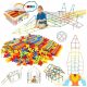  KREATIV-SET Bauklötze Strohhalme Röhren Stäbchen Box 1200 Stk
