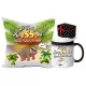  Lustiges Geschenk zum 55. Geburtstag für eine Freundin, Tasse + Kissen