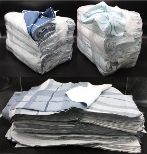 Baumwollflanell-Reinigungstücher, Baumwolltücher, geschnitten, 10 kg