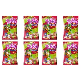   ZOZOLE Sprudelnde Bonbons 8x1kg - Apfel, Erdbeere, Kirsche im Karton