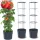  Blumentopf DTU24 29,4 cm x 29,4 x 115 cm Durchmesser 29,4 cm Kunststoff Anthrazit